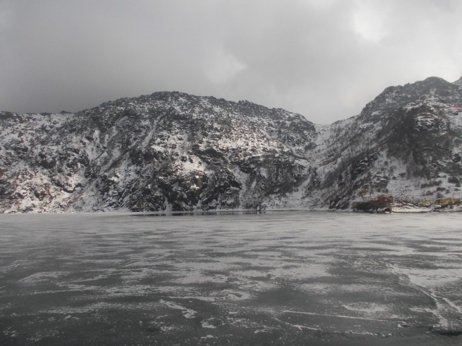 Half frozen Changu