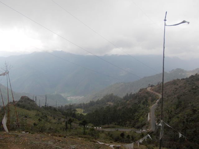 A view from Chele La Pass