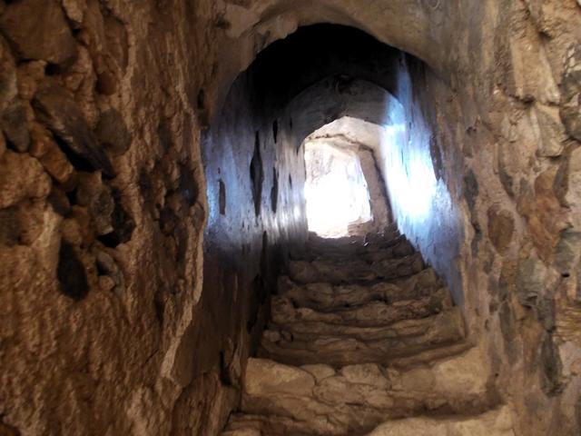 One of the Stair cases of ruined old fort